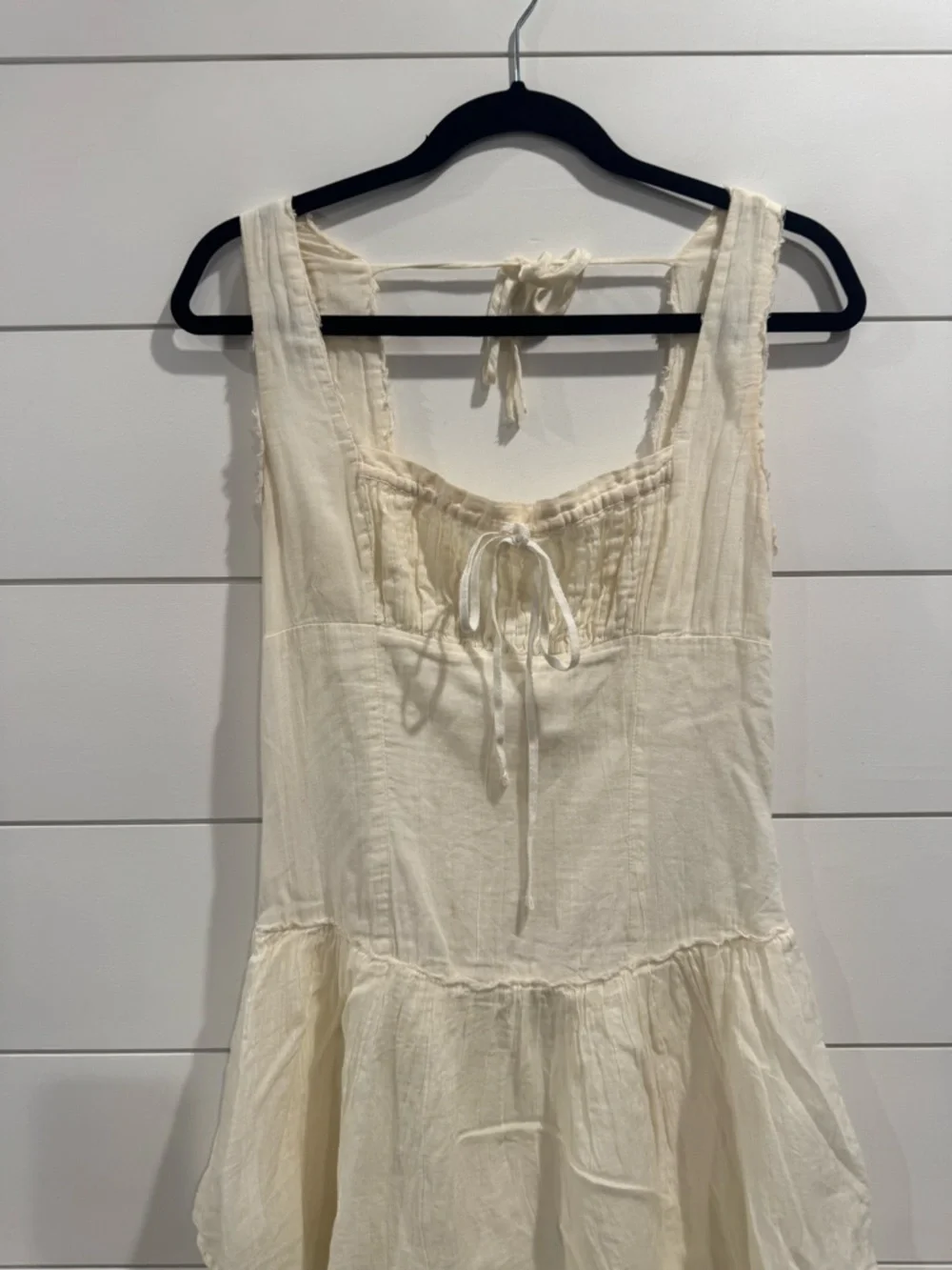 Free People off white ivory in my dreams midi dress